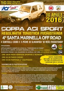 4° santa Marinella Off Road - locandina